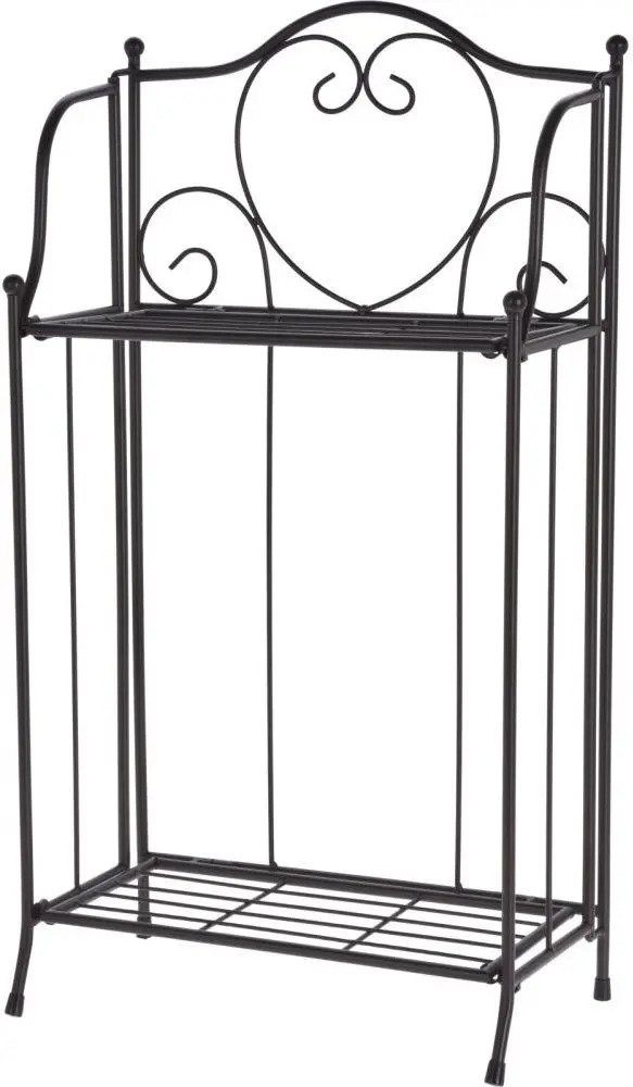 Стеллаж для цветов Progarden 27941 58x27x118cm (Black)