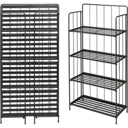 Стеллаж для цветов Progarden 31138 58x27x118cm (Black) Thumb