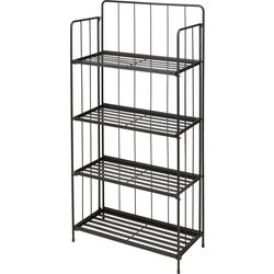 Стеллаж для цветов Progarden 31138 58x27x118cm (Black)