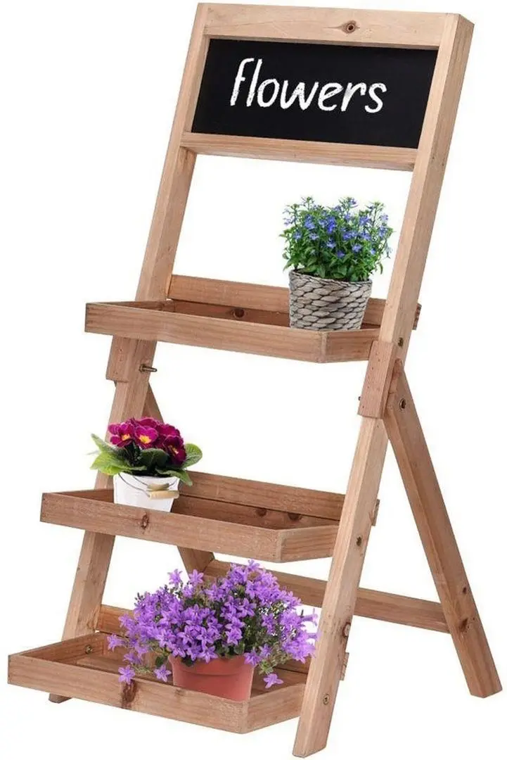 Etajera pentru flori Progarden 824265 (Wood) - 2