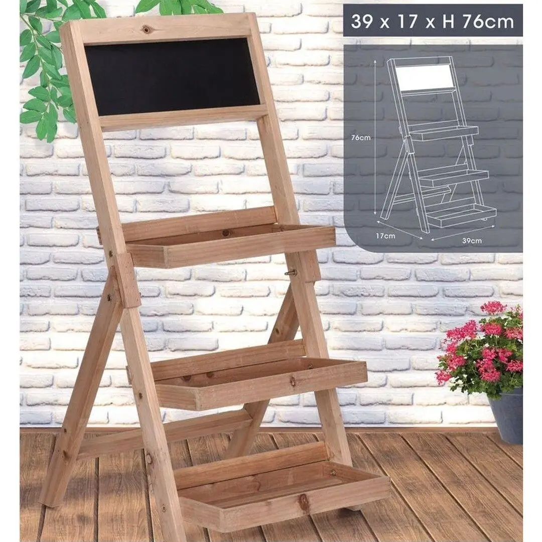 Etajera pentru flori Progarden 824265 (Wood) - 8