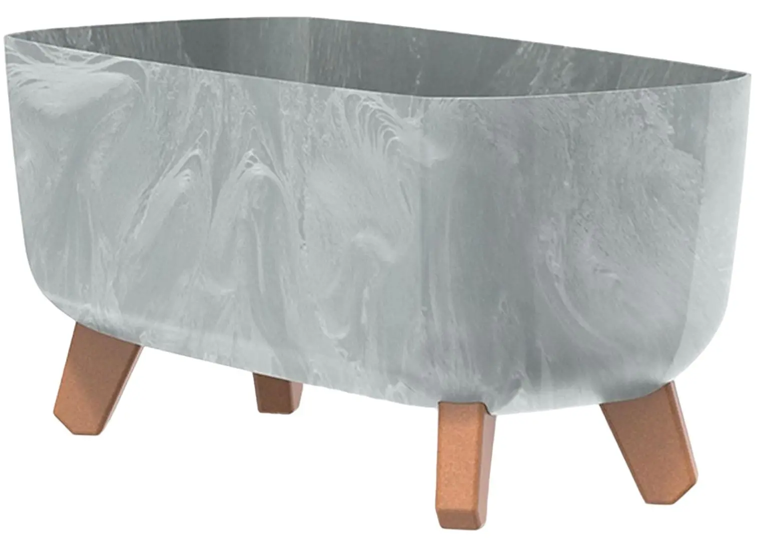 Горшок Prosperplast Gracia Case 39x19.5 (Beton)