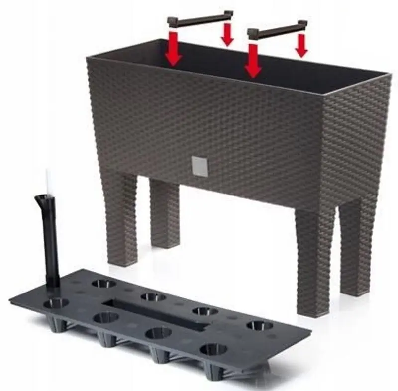 Горшок Prosperplast Rato Case High (Brown)