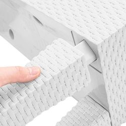 Горшок Prosperplast Rato Case High (White) Thumb