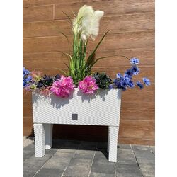 Горшок Prosperplast Rato Case High (White) Thumb