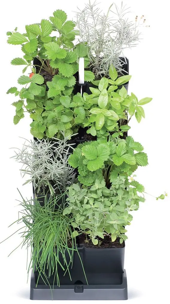 Набор цветочных горшков Prosperplast 289885 (Grey)