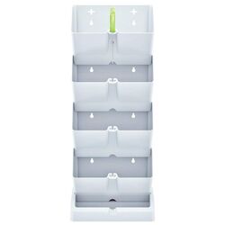 Набор цветочных горшков Prosperplast 289892 (White) Thumb