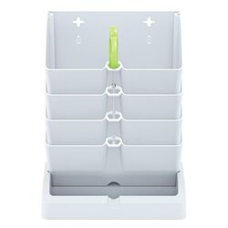 Набор цветочных горшков Prosperplast 289892 (White) Thumb