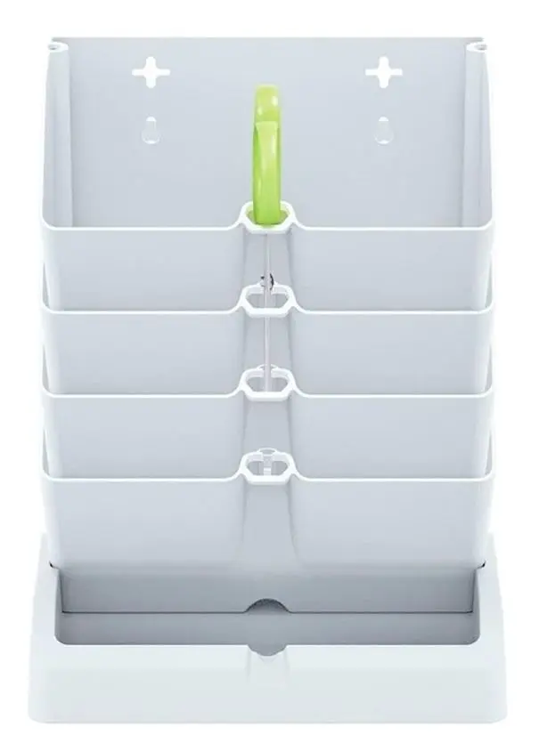 Набор цветочных горшков Prosperplast 289892 (White)