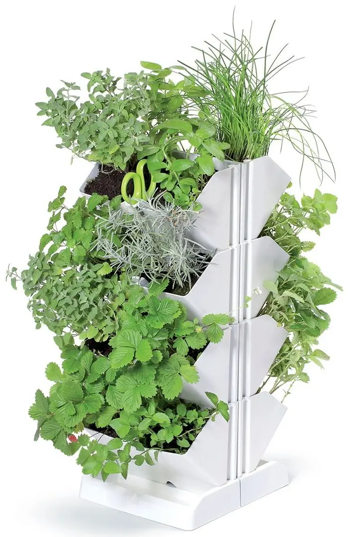 Набор цветочных горшков Prosperplast 289892 (White)