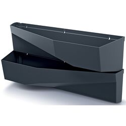 Set ghiveciuri pentru flori Prosperplast 289922 (Grey) Thumb