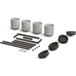 Подставка для цветов Prosperplast Bloomie Stand 475264 (Grey/Black) Thumb