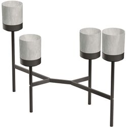 Suport pentru flori Prosperplast Bloomie Stand 475264 (Grey/Black)