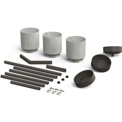 Подставка для цветов Prosperplast Bloomie Stand 7475240 (Grey/Black) Thumb