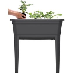 Горшок Prosperplast Respana 363981 (Anthracite) Thumb