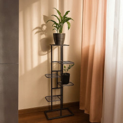 Стеллаж для цветов Ruhhy 26040 (Black) Thumb