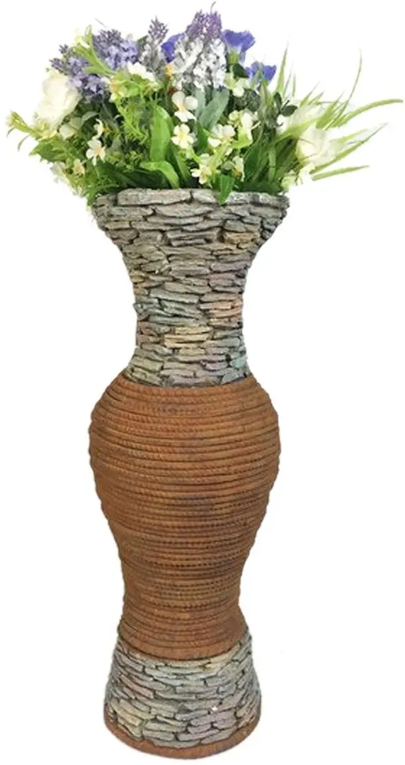 Ghiveci Saska Garden 1030401 (Grey/Brown) - 4