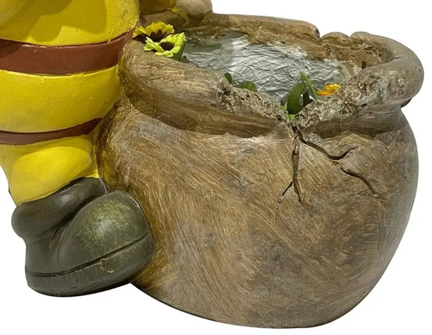 Ghiveci Saska Garden Bedroom Bee (Brown/Yellow) - 3