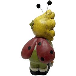 Ghiveci Saska Garden Bee Biedronka (Brown/Green) Thumb