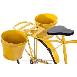 Suport cu ghivece pentru flori Saska Garden Bike 1031002 (Yellow) Thumb
