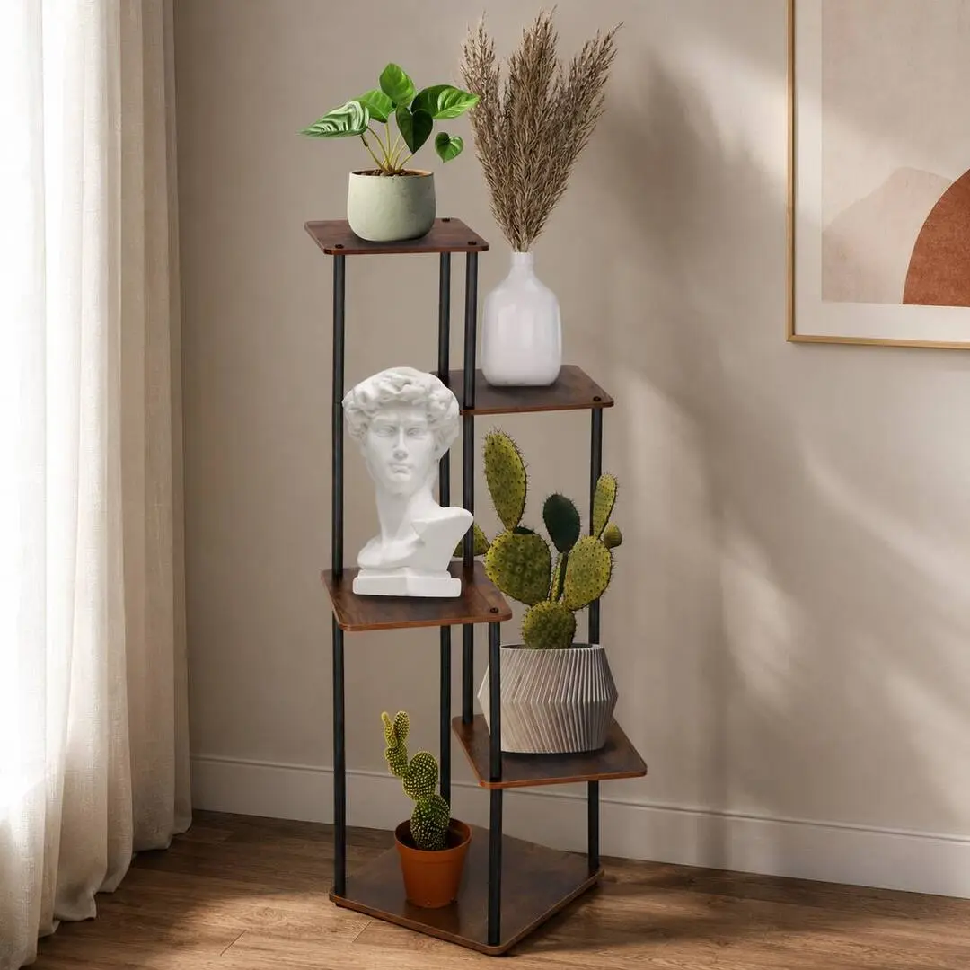 Подставка для цветов Springos Florae GA0207 (Dark Brown/Black)