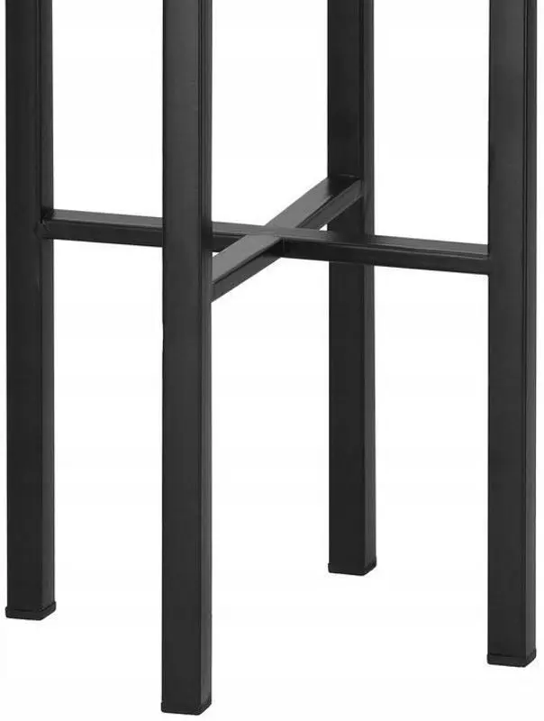 Suport pentru flori Springos Loft 16x66cm (Black/Gold) - 5