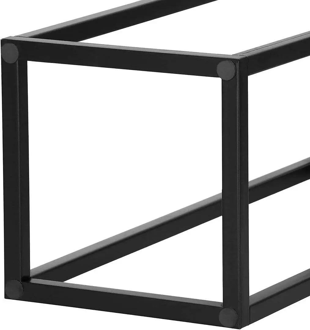 Suport pentru flori Springos Loft 21x60cm (Black) - 6