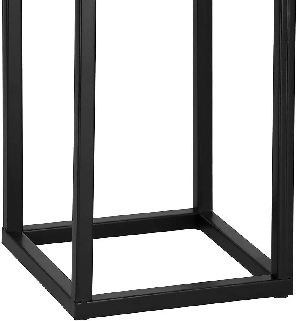 Suport pentru flori Springos Loft 21x60cm (Black) - 7