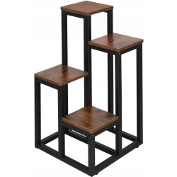 Подставка для цветов Springos Petalia GA0209 (Dark Brown/Black) Thumb