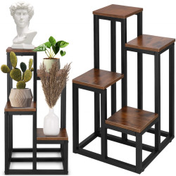 Подставка для цветов Springos Petalia GA0209 (Dark Brown/Black) Thumb