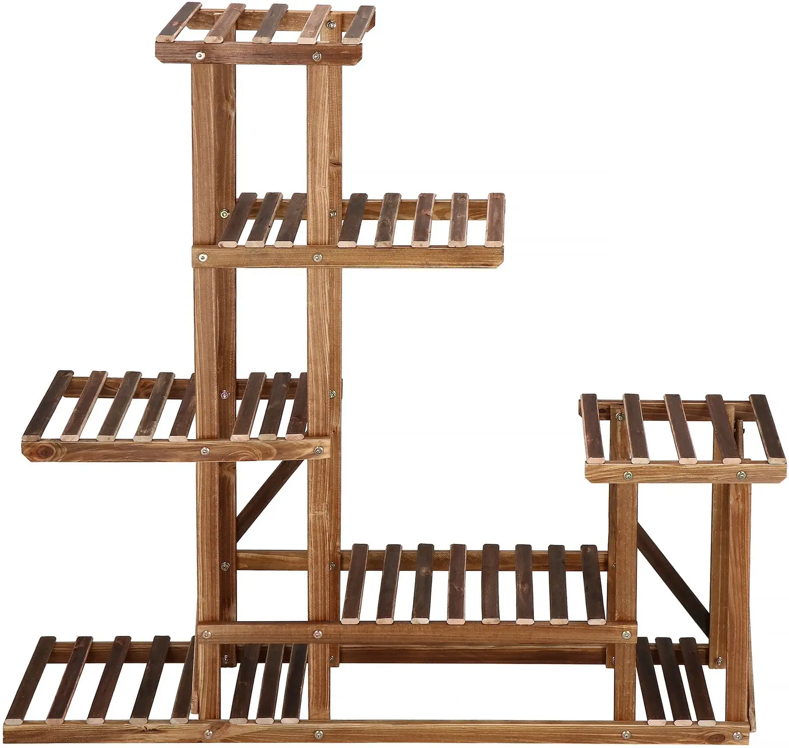 Стеллаж для цветов Springos GA0176 (Natural) - 5