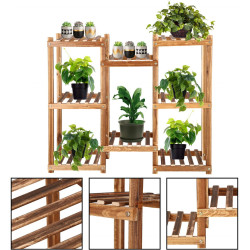 Стеллаж для цветов Springos Plant 8 GA0198 (Natural) Thumb