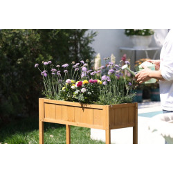 Pat de gradina inaltat Strend Pro Garden 2213025 (Wood) Thumb