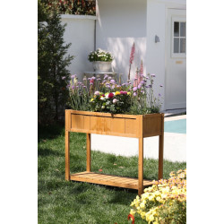 Pat de gradina inaltat Strend Pro Garden 2213025 (Wood)
