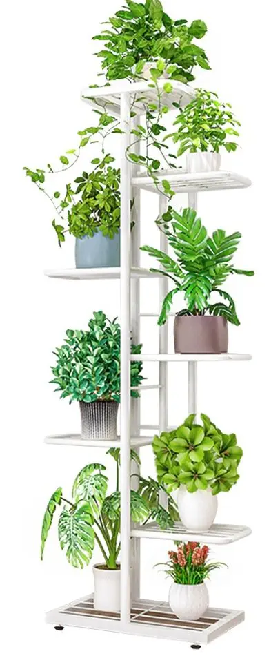 Etajera pentru flori Tempo Kondela Bamir Typ 2 (White)