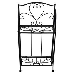 Etajera pentru flori Tempo Kondela Manulo (Black) Thumb