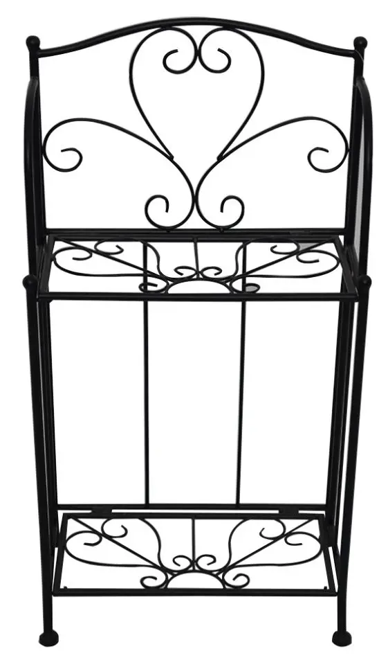 Etajera pentru flori Tempo Kondela Manulo (Black) - 2