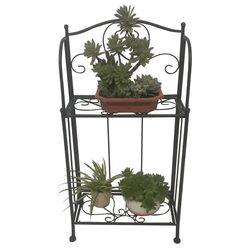 Etajera pentru flori Tempo Kondela Manulo (Black)