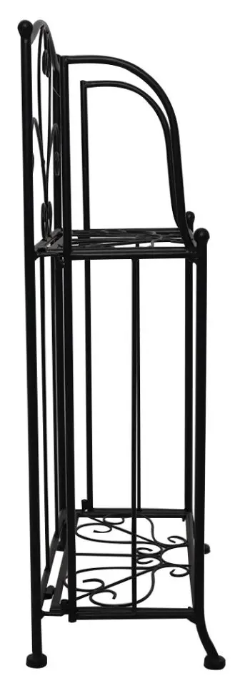 Etajera pentru flori Tempo Kondela Manulo (Black) - 4