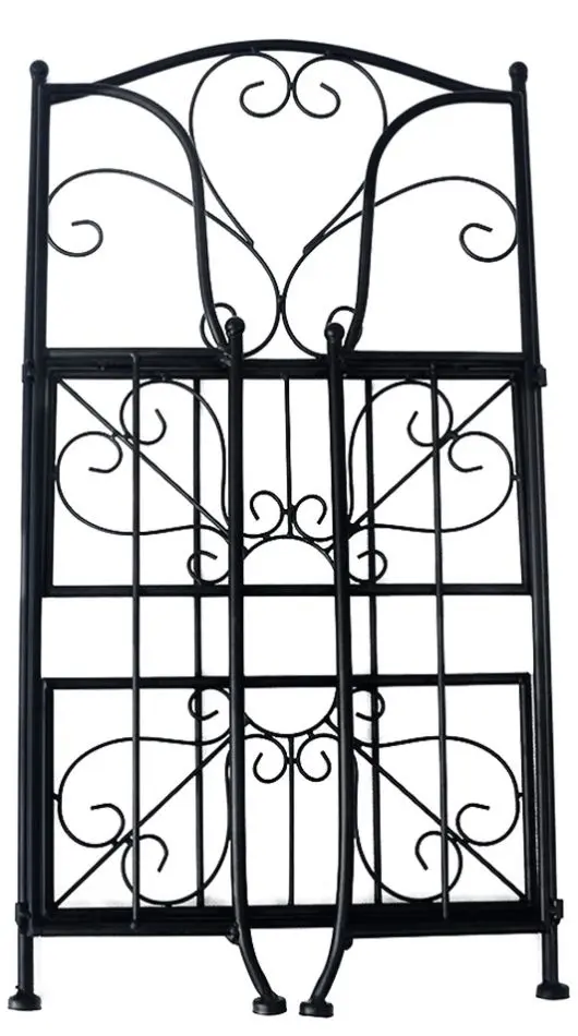 Etajera pentru flori Tempo Kondela Manulo (Black) - 5