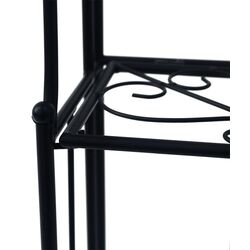 Etajera pentru flori Tempo Kondela Manulo (Black) Thumb