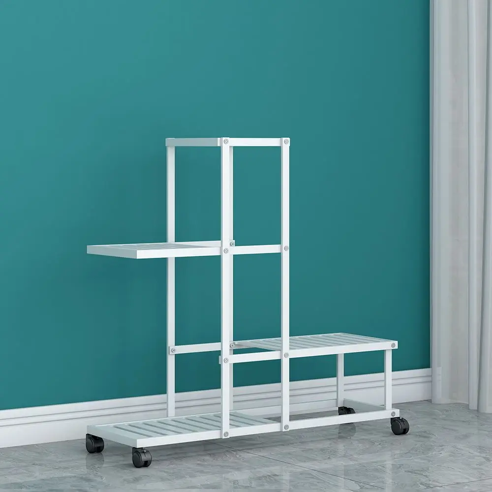 Etajera pentru flori Tempo Kondela Mavero (White)