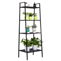 Etajera pentru flori Tempo Kondela Aldea (Black)