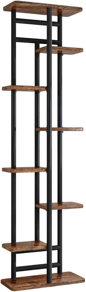 Стеллаж для цветов Tempo Kondela Ledor Typ 4 (Brown/Rustic Oak)