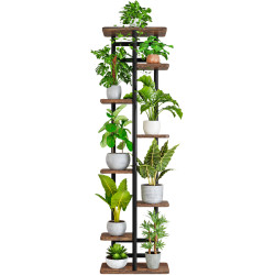 Стеллаж для цветов Tempo Kondela Ledor Typ 4 (Brown/Rustic Oak) Thumb