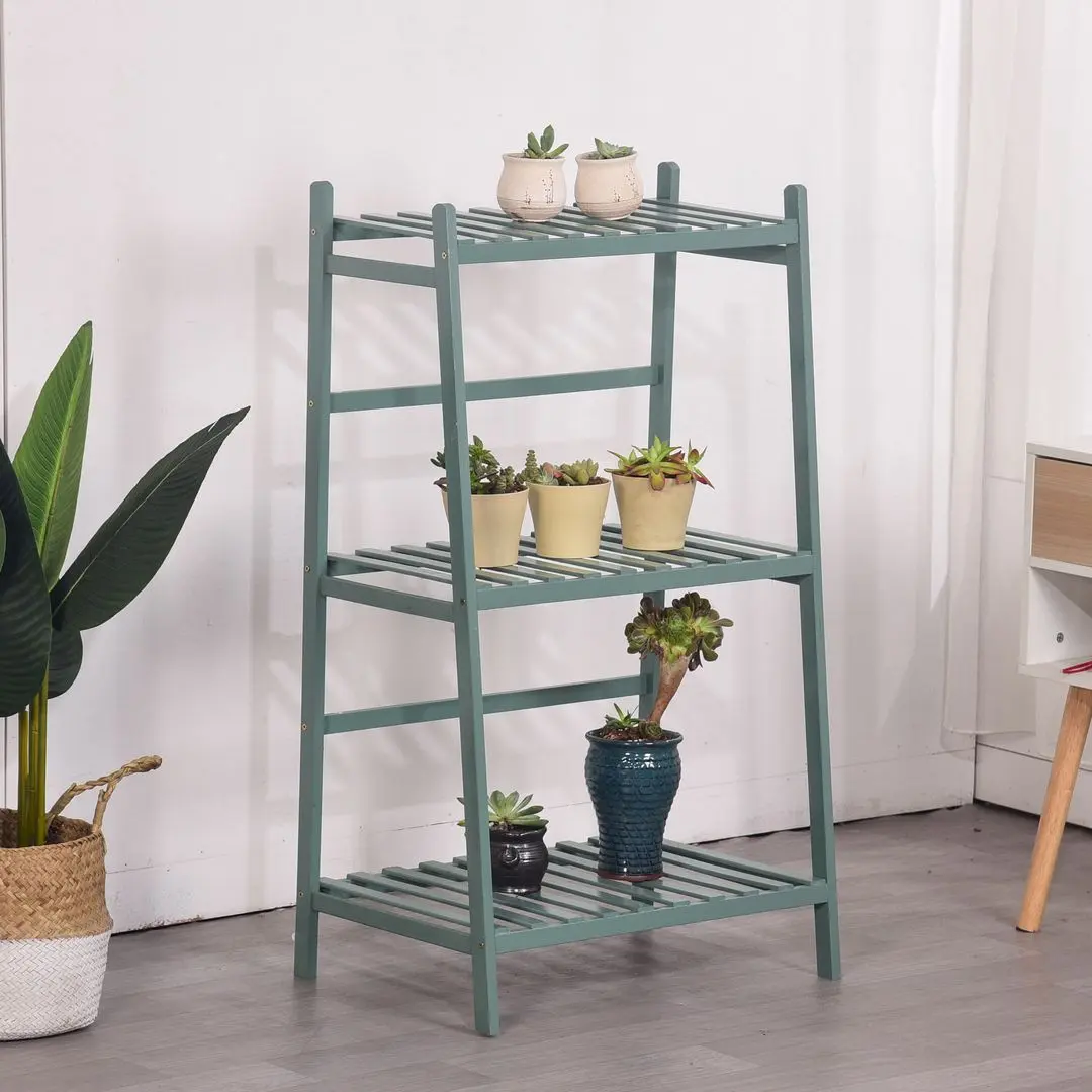 Etajera pentru flori Tempo Kondela Nepel Typ 3 (Menthol Green) - 4