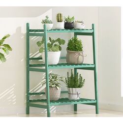 Etajera pentru flori Tempo Kondela Nepel Typ 3 (Menthol Green) Thumb