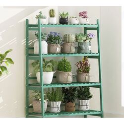 Etajera pentru flori Tempo Kondela Nepel Typ 4 (Menthol Green) Thumb