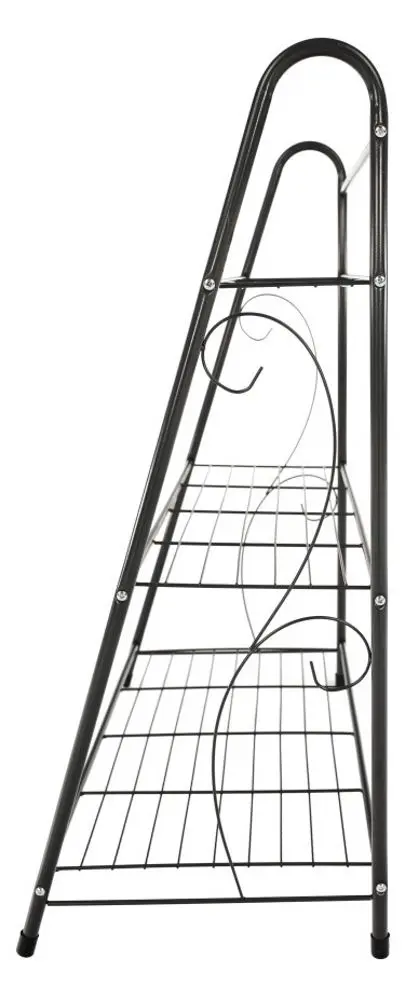 Стеллаж для цветов Tempo Kondela Veruma (Dark Gray)