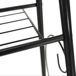 Стеллаж для цветов Tempo Kondela Veruma (Dark Gray) Thumb